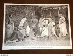 Nell'Abissinia Meridionale Nel 1889 Jugement à Ankober Etiopia - Andere & Zonder Classificatie