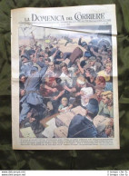 La Domenica Del Corriere 16 Agosto 1953 Guerra Pacchi Corde Cervino Re Peschiera - Other & Unclassified