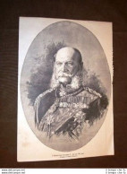 Imperatore Guglielmo I W.Friedrich Ludwig Germania - Voor 1900