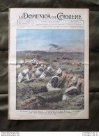 La Domenica Del Corriere 24 Febbraio 1935 Bersaglieri Di Somalia Incendio Gas - Andere & Zonder Classificatie