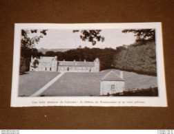 Une Belle Demeure Du Calvados En 1936 Chateau De Pontécoulant - Autres & Non Classés