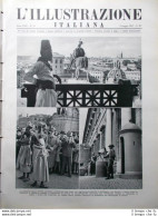 L'Illustrazione Italiana Del 9 Maggio 1937 Dubat Taormina Asse Roma Berlino Duce - Otros & Sin Clasificación