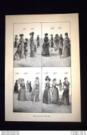 Mode Per Gli Anni 1881-1890 - Autres & Non Classés