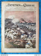 La Domenica Del Corriere 15 Agosto 1915 WW1 Pelagosa - Isonzo - V.Emanuele III - Other & Unclassified