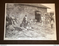 Guerra In Africa Nel 1896 Ascari Mutilati All'Ospedale D'Asmara - Antes 1900