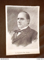 25° Presidente Degli Stati Uniti D'America William McKinley Di Niles Nel 1898 - Voor 1900