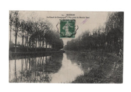 CPA - 89 - N°14 - Brienon - Le Canal De Bourgogne - Vue Prise Du Moulin Neuf - Circulée - Brienon Sur Armancon