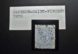 Belgie Belgique - 1951 -  OPB/COB  N° 892  -  50 C  - Obl. Cambron Saint Vincent - 1963 - Oblitérés