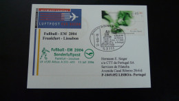 Vol Special Flight Frankfurt To Football Cup Euro 2004 In Portugal Lufthansa 2004 - Championnat D'Europe (UEFA)