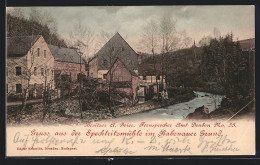 AK Spechtritz, Gasthaus Spechtritzmühle Im Rabenauer Grund A. Geier  - Rabenau