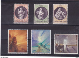 SAINT MARIN 1969 Yvert 743-748, Michel 936-941 NEUF** MNH Cote 2,50 Euros - Unused Stamps