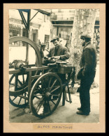 * GRANDE PHOTO * REMOULEUR DE RUE * ALPES MARITIMES * PARFUMERIE * 22,5 X 18 Cm * METIER * ANIMEE * REMOULETTE - Otros & Sin Clasificación