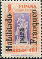 731512 HINGED ESPAÑA 1937 EMISION DE ALTEA (ALICANTE) - Neufs