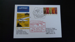 Premier Vol First Flight Koln Berlin Airbus A321 Lufthansa 2006 - First Flight Covers