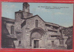 Carte Postale 43. Blesle  église Romane Très Beau Plan - Blesle
