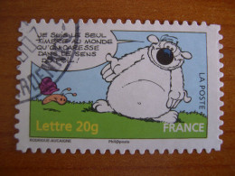 France Obl   N° 94 Cachet Rond Noir - Used Stamps