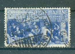 ITALIE - N°510 Oblitéré - Proclamation De La République. Série Des Anciennes Républiques Italiennes. - 1946-60: Usados