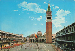 ITALIE - Venezia - Vue Sur La Place S Marc - Vue Générale - Animé - Carte Postale Ancienne - Venezia (Venedig)