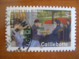 France Obl   N° 74 Cachet Rond Noir - Usati