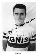 PHOTO CYCLISME REENFORCE GRAND QUALITÉ ( NO CARTE ), BERNARDO MASIP 1958 - Cyclisme