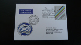 Vol Special Flight Buenos Aires Argentina -> Sao Paulo Brazil (50 Years Of The Route) Lufthansa 2006 - Lettres & Documents