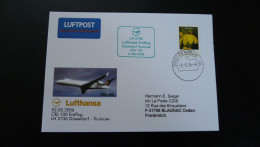 Premier Vol First Flight Dusseldorf Toulouse CRJ100 Lufthansa 2006 - First Flight Covers
