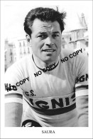 PHOTO CYCLISME REENFORCE GRAND QUALITÉ ( NO CARTE ), GABRIEL SAURA TEAM IGNIS 1958 - Ciclismo