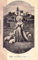 *CPA - Sainte Germaine En Prière à PIBRAC (31) France - Saints