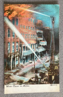 Water Tower In Action Carte Postale Postcard - Feuerwehr