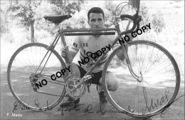 PHOTO CYCLISME REENFORCE GRAND QUALITÉ ( NO CARTE ), FRANCISCO MASIP TEAM IGNIS 1958 - Ciclismo