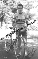 PHOTO CYCLISME REENFORCE GRAND QUALITÉ ( NO CARTE ), FRANCISCO MASIP TEAM IGNIS 1958 - Cyclisme
