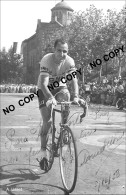 PHOTO CYCLISME REENFORCE GRAND QUALITÉ ( NO CARTE ), ANICET UTSET TEAM IGNIS 1958 - Ciclismo