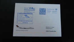 Aviation Taufe Des Canadair Jet CRJ900 Lufthansa Cityline Furstenwalde 2007 - Covers & Documents