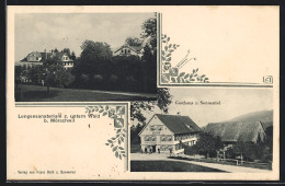 AK Mörschwil, Gasthaus Z. Sonnental, Lungensanatorium Z. Untern Waid  - Autres & Non Classés