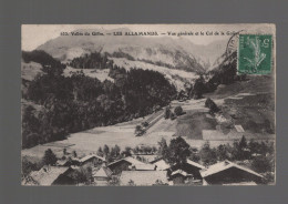 CPA - 74 - N°633 - Vallée Du Giffre - Les Allamands - Vue Générale Et Le Col De La Golèse - Circulée En 1908 - Samoëns