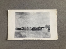 T. S. Headquarters From The Bridge Adyar Carte Postale Postcard - India