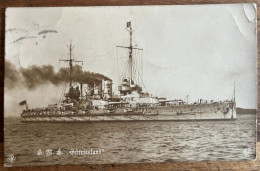 S M S Oftfriesland - Marine Schiffspost - Dampferschiff - Feldpost Fotokarte - Guerre 1914-18