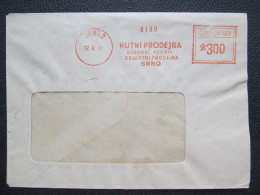 BRIEF  Brno Hutní Prodejna Frankotyp Frankotype // P6037 - Cartas & Documentos