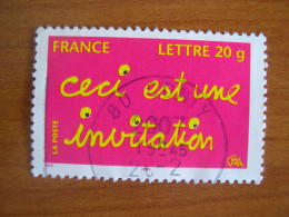 France Obl   N° 3760 Cachet Rond Noir - Usati