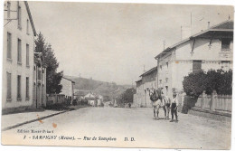 55 SAMPIGNY - Rue De Somphen - Animée - Sonstige & Ohne Zuordnung