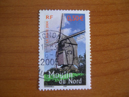 France Obl   N° 3706 Cachet Rond Noir - Usati
