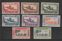 Dahomey 1942 Avions PA 10-17, 8 Val ** MNH - Neufs