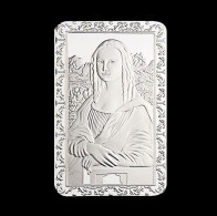 Lingot NEUF Plaqué Argent - La Joconde Mona Lisa Léonard De Vinci - Altri & Non Classificati