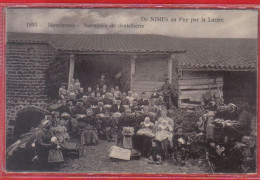 Carte Postale 43. Le Puy à Nîmes  Groupe De Dentelières   Très Beau Plan - Le Puy En Velay
