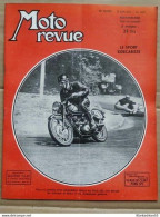 Moto Revue N 1037 Le Sport Sidecariste 16 Juin 1951 - Unclassified
