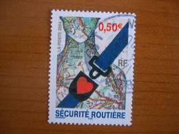 France Obl   N° 3659  Cachet Rond Noir - Oblitérés