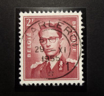 Belgie Belgique - 1953 -  OPB/COB  N° 925 - 2 F  - Obl. Charleroi - 1955 - Usados