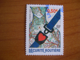 France Obl   N° 3659  Cachet Rond Bleu - Gebruikt