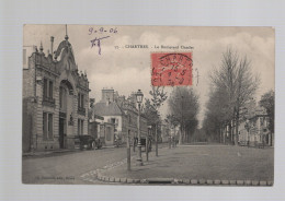 CPA - 28 - N°57 - Chartres - Le Boulevard Chasles - Circulée En 1906 - Chartres