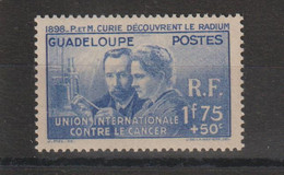 Guadeloupe 1938 P Et M Curie 139, 1 Val ** MNH - Neufs